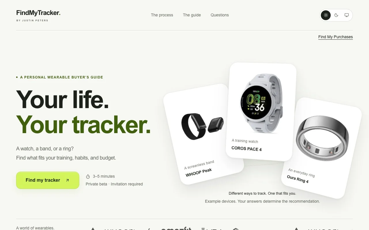 FindMyTracker: FindMyTracker · website