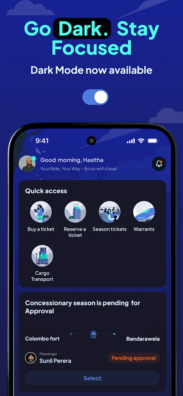Pravesha: Android · Ticket dashboard