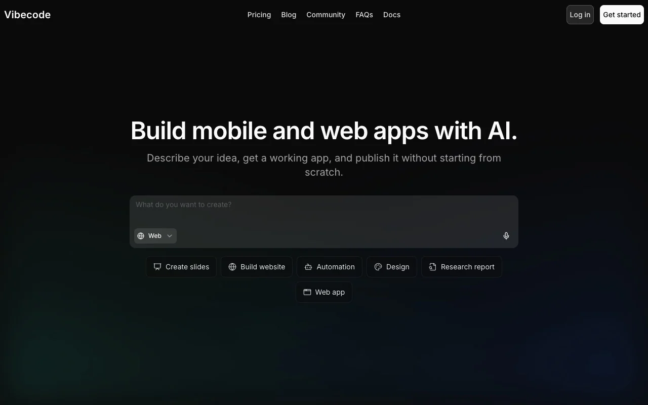 Vibecode: Vibecode · website